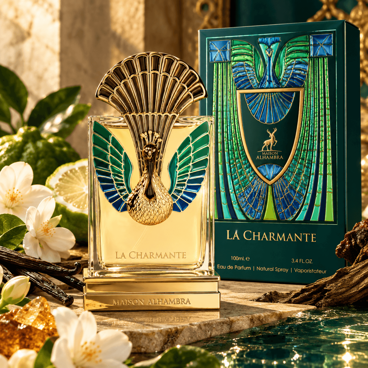 Perfume Árabe Unissex La Charmante Maison Alhambra Eau de Parfum 100ml