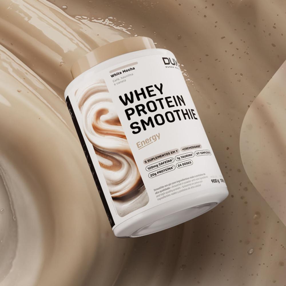 Protein Smoothie Energy Dux Company 900g Sabor White Mocha