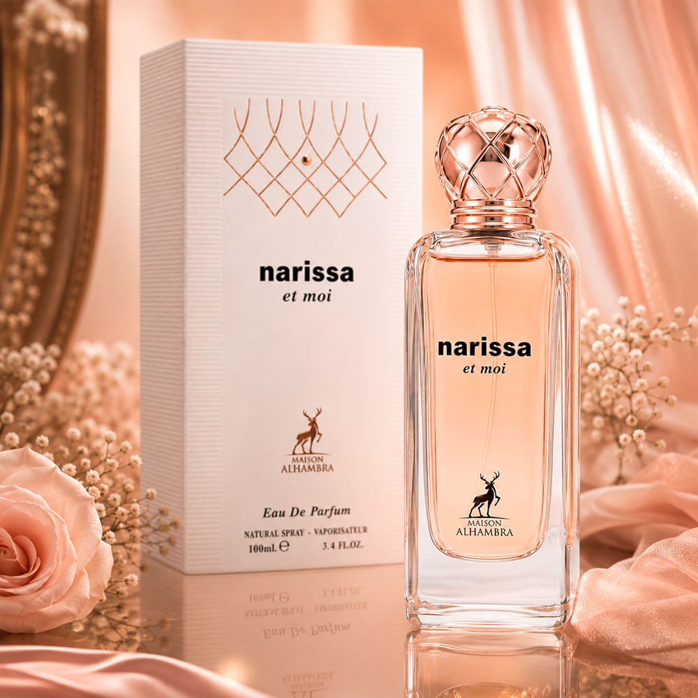 Perfume Árabe Feminino Narissa Et Moi Maison Alhambra Eau de Parfum 100ml
