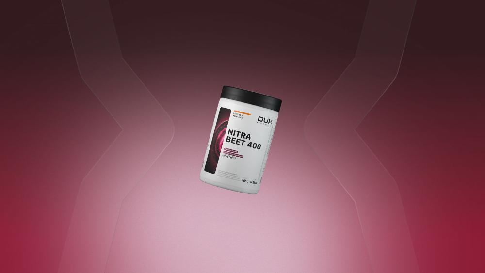 Nitra Beet 400 DUX Company 405g Sabor Laranja e Beterraba