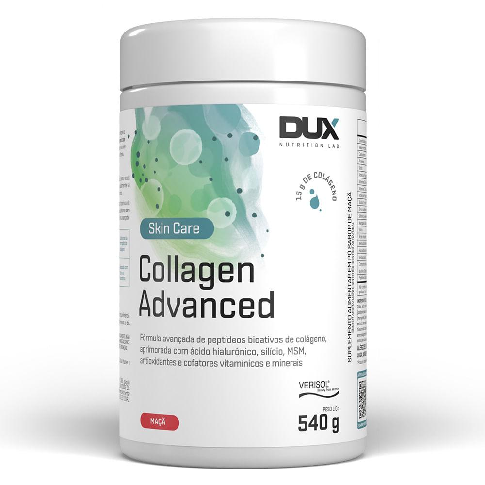 Collagen Advanced Dux Company 540g Sabor Maçã