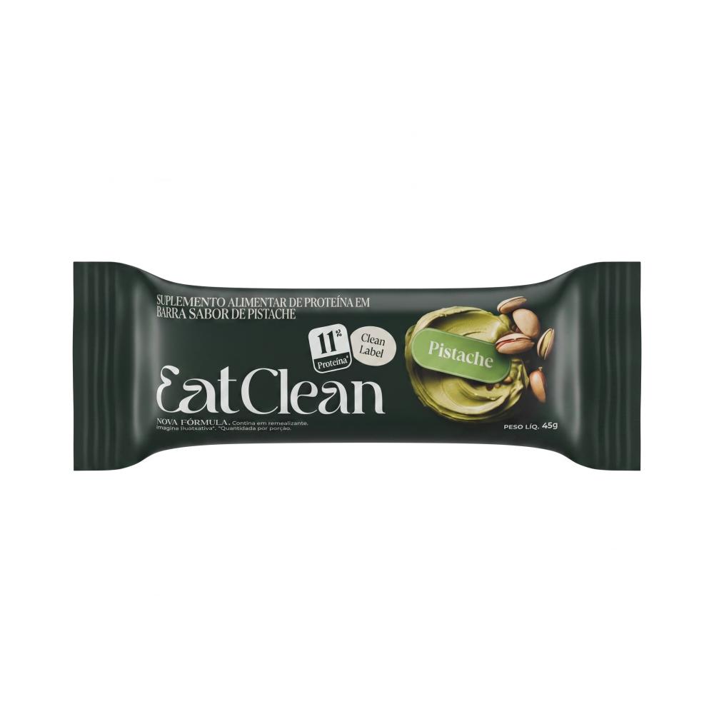 Barrinha De Proteína Eat Clean Dux Company 45g Sabor Pistache