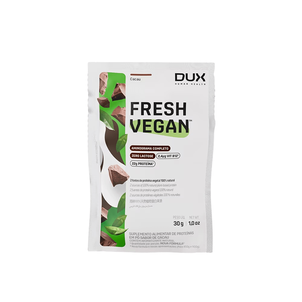 Sachê FreshVegan DUX Company 26g Sabor Cacau  CACAU
