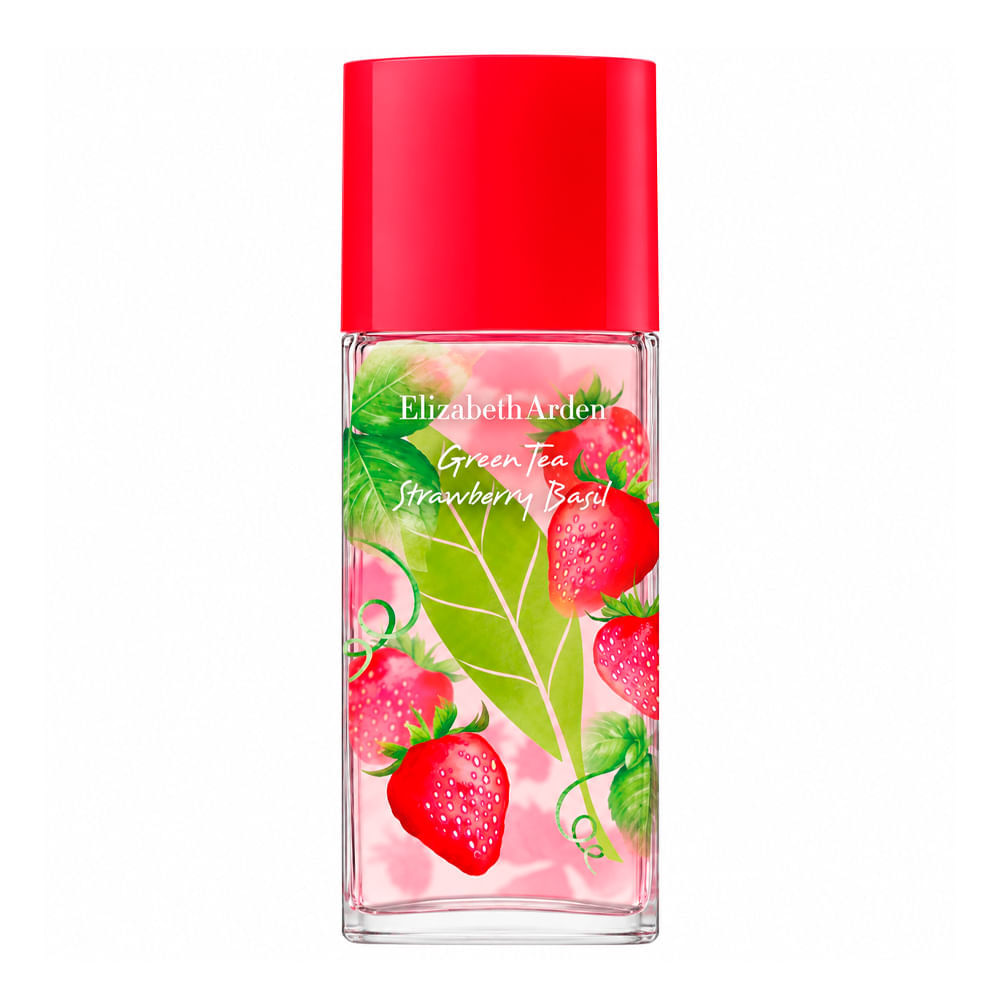 Perfume Feminino Green Tea Strawberry Basil Eau De Toilette Elizabeth Arden 100ml