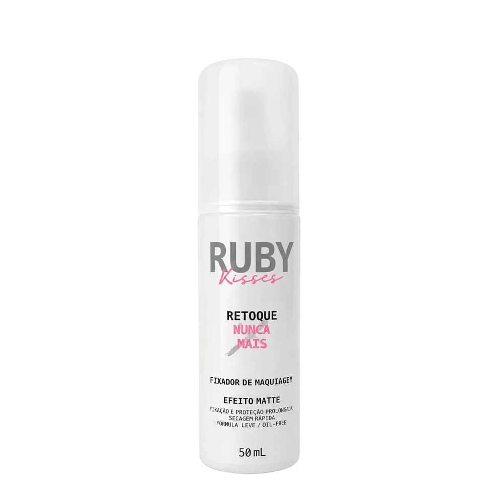 Bruma Fixadora Retoque Nunca Mais Ruby Kisses 50ml