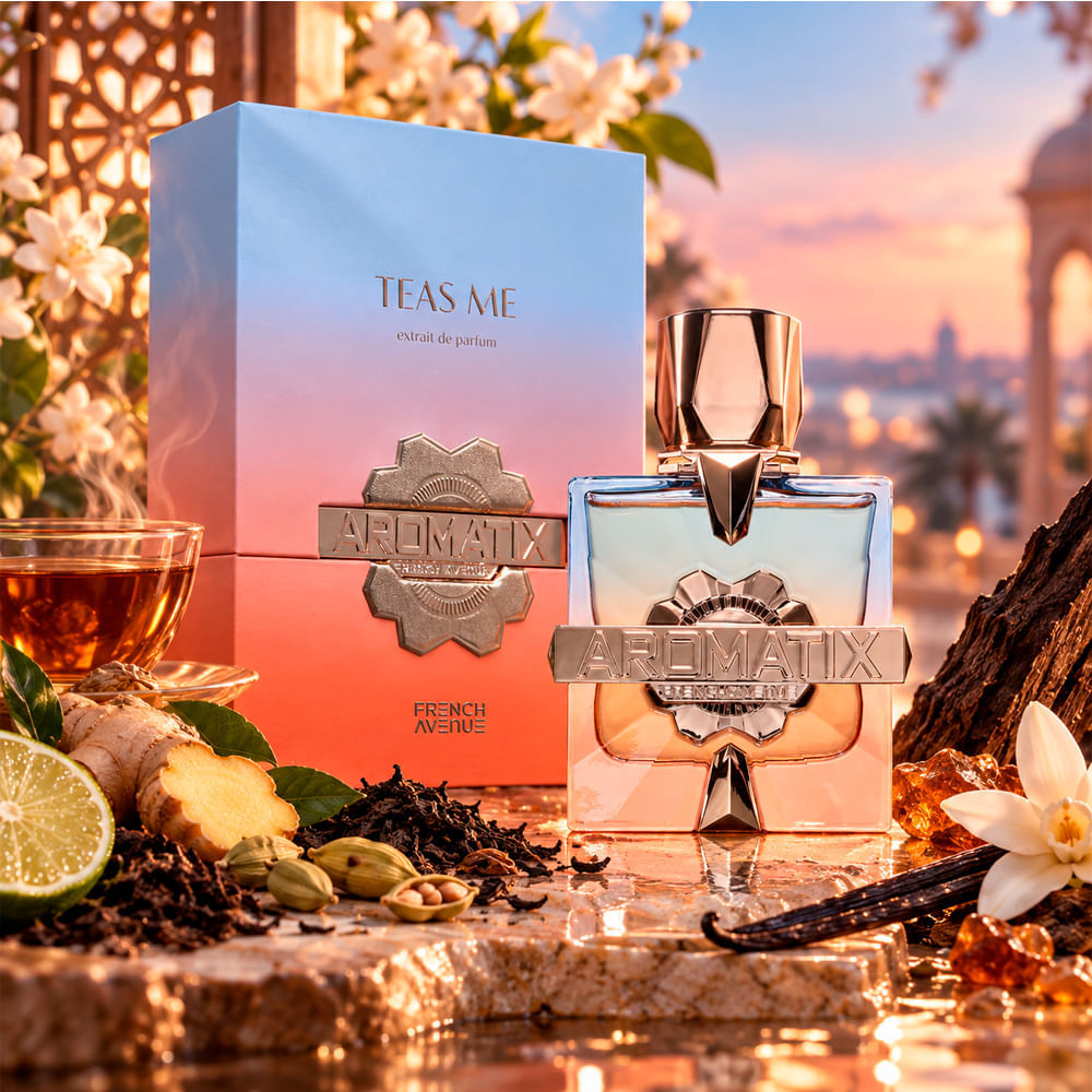 Perfume Árabe Unissex Teas Me French Avenue Extrait de Parfum 100ml