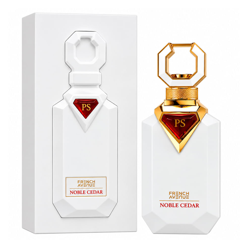 Perfume Árabe Unissex Noble Cedar French Avenue Extrait de Parfum 100ml