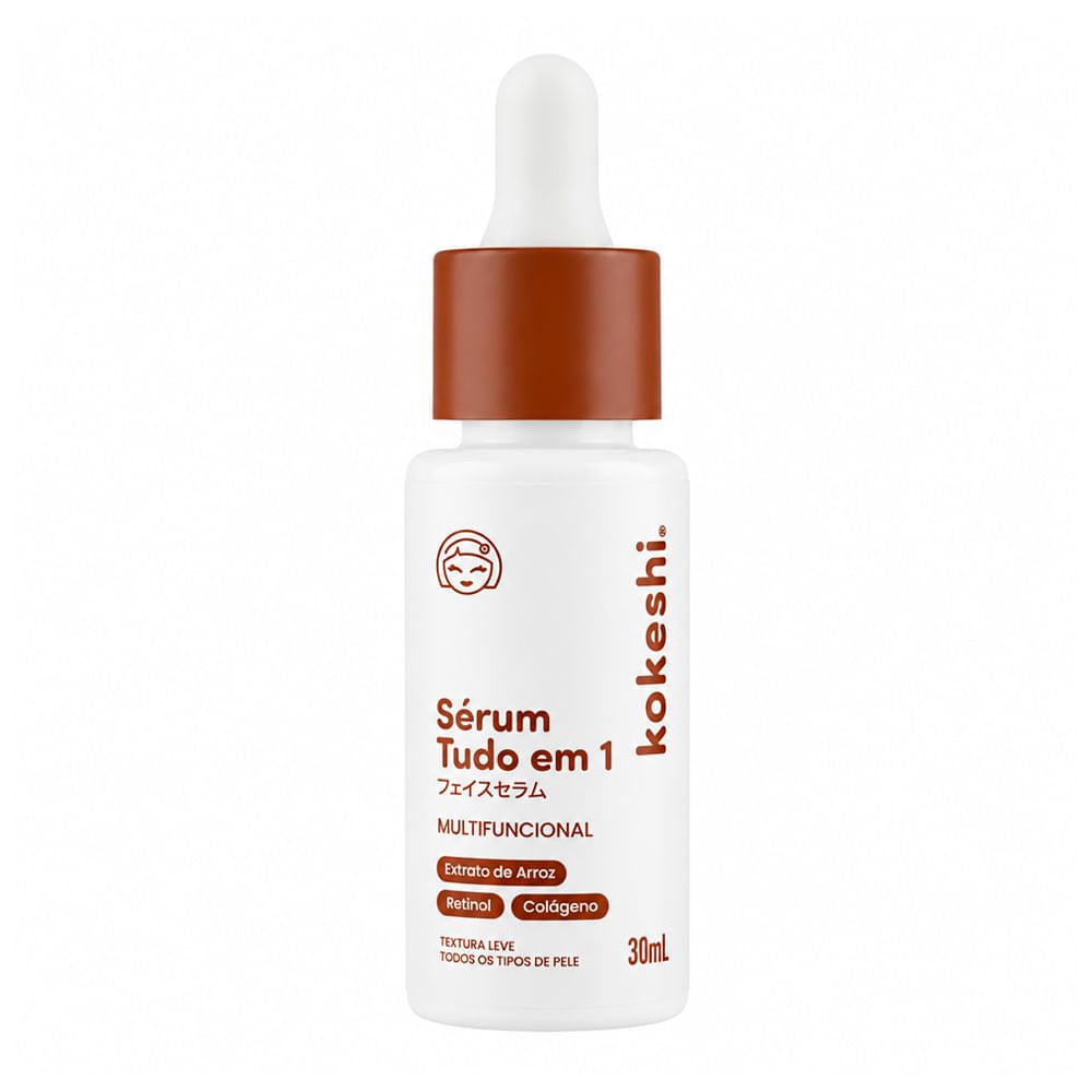 Sérum Facial Sérum Tudo Em 1 Kokeshi 30ml