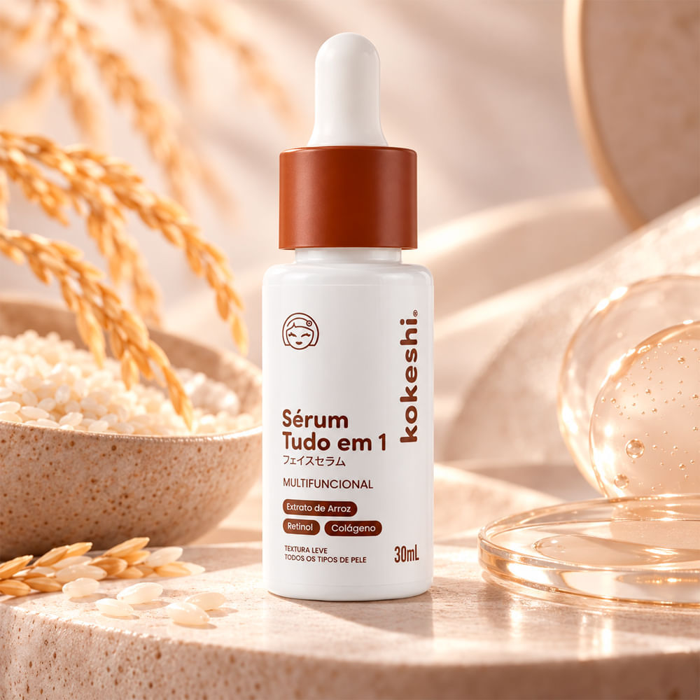 Sérum Facial Sérum Tudo Em 1 Kokeshi 30ml