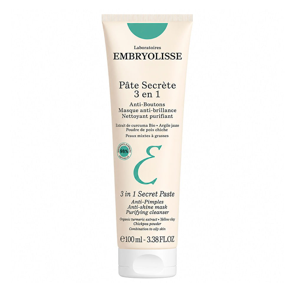 Tratamento Antiacne Pâte Secrète 3 En 1 Embryolisse 100ml