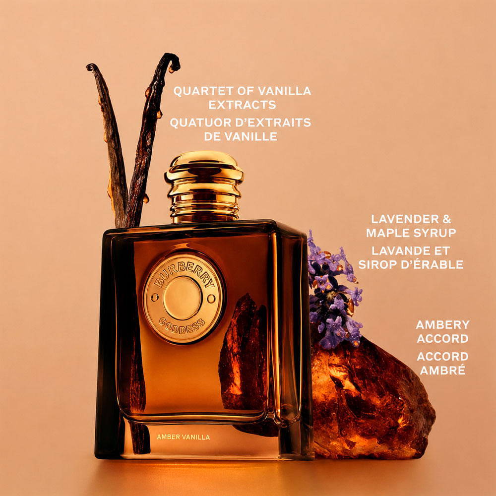 Perfume Feminino Burberry Goddess Amber Vanilla Eau de Parfum Intense 100ml