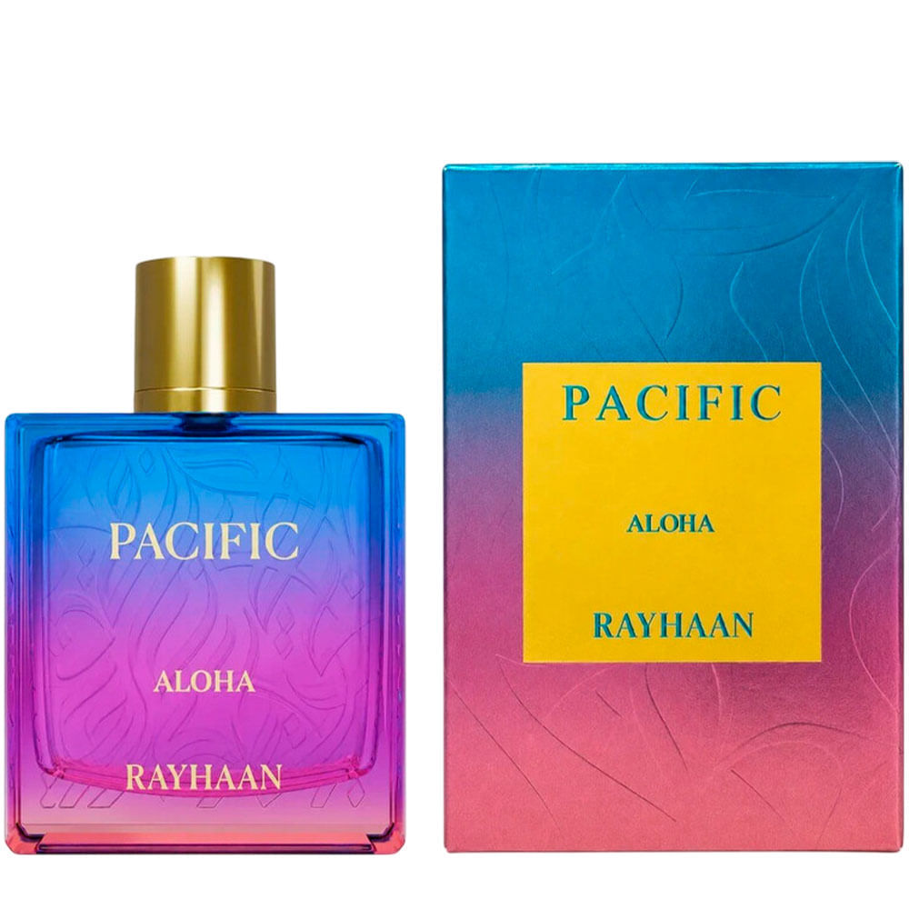 Perfume Árabe Unissex Pacific Aloha Rayhaan Eau de Parfum 100ml