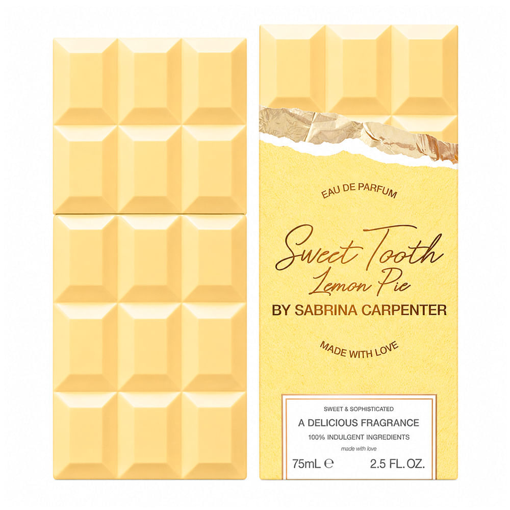 Perfume Unissex Sweet Tooth Lemon Pie Sabrina Carpenter Eau de Parfum 75ml