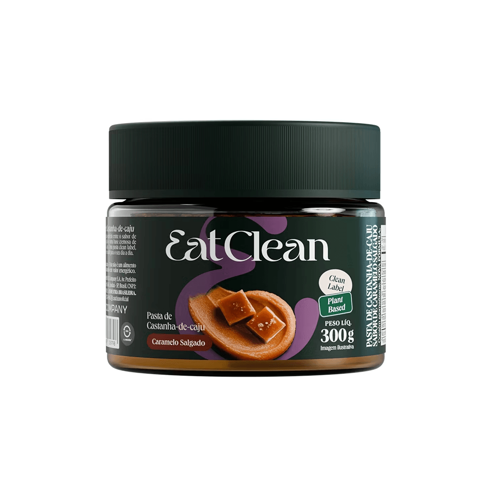 Pasta De Castanha De Caju Dux Company 300g Sabor Caramelo Salgado