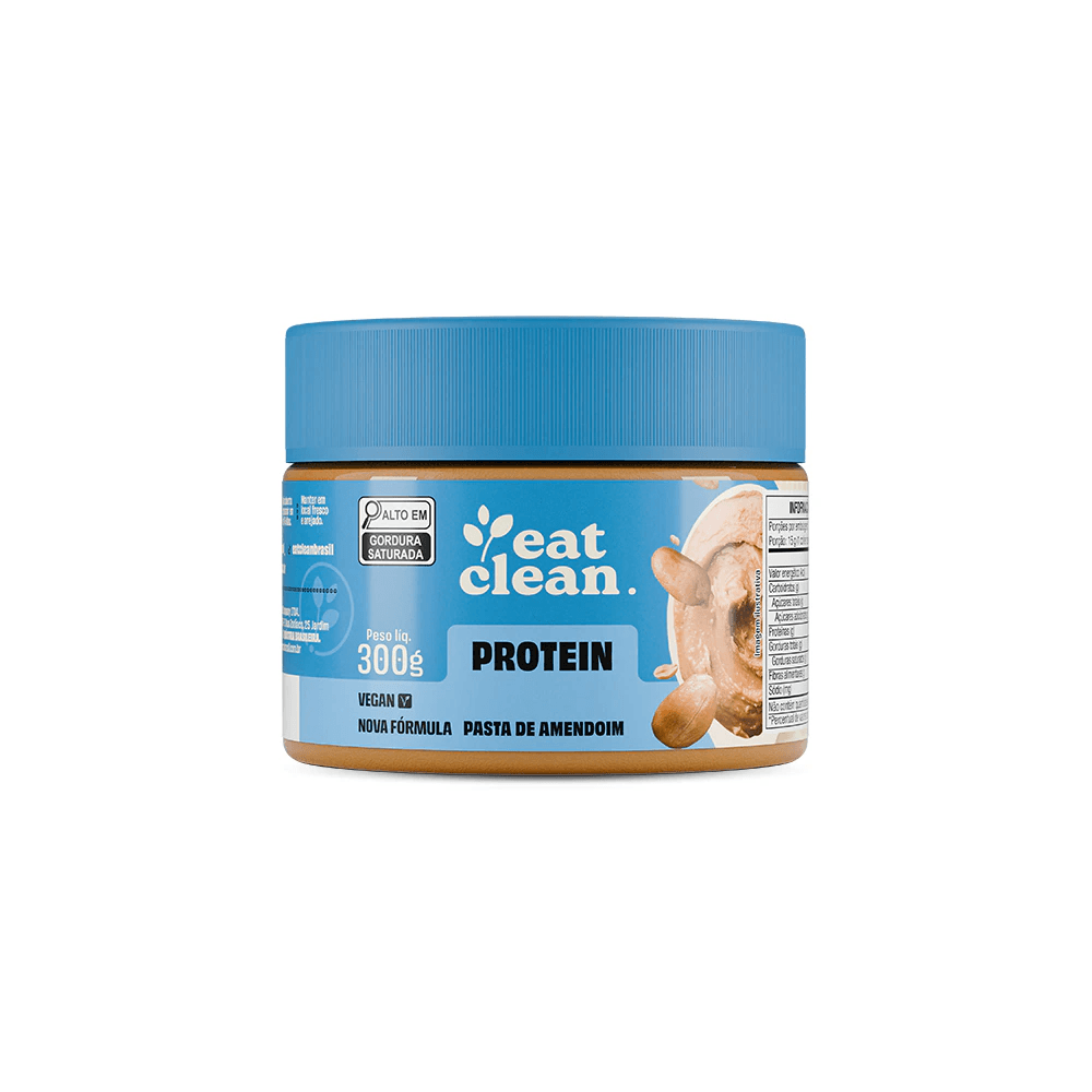Pasta De Amendoim Eat Clean Dux Company 300g Sabor Protein