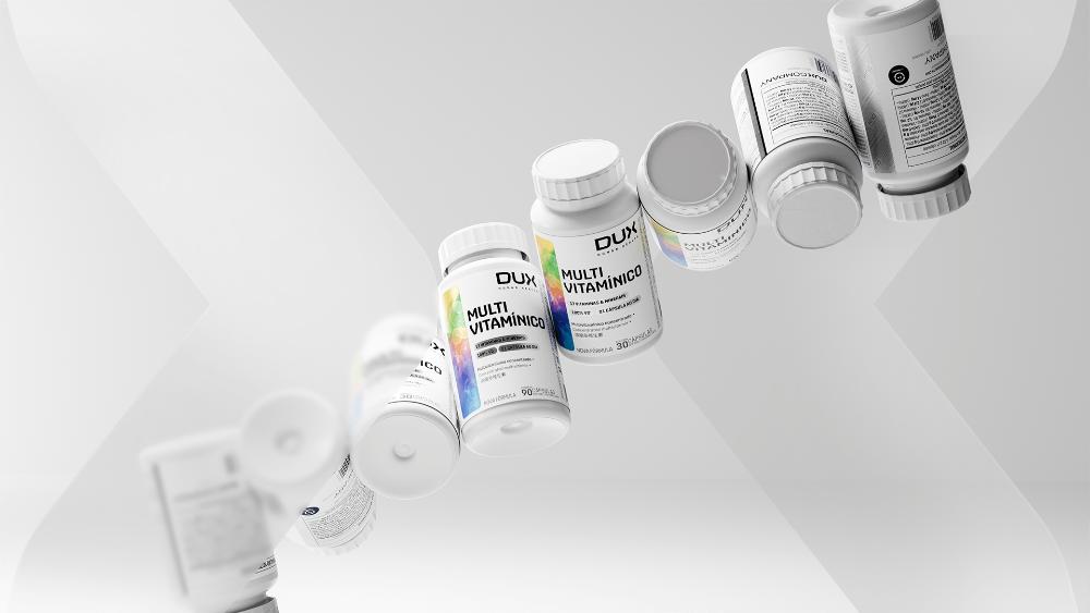 Multivitamínico Dux Nutrition 30 Cápsulas SEM SABOR