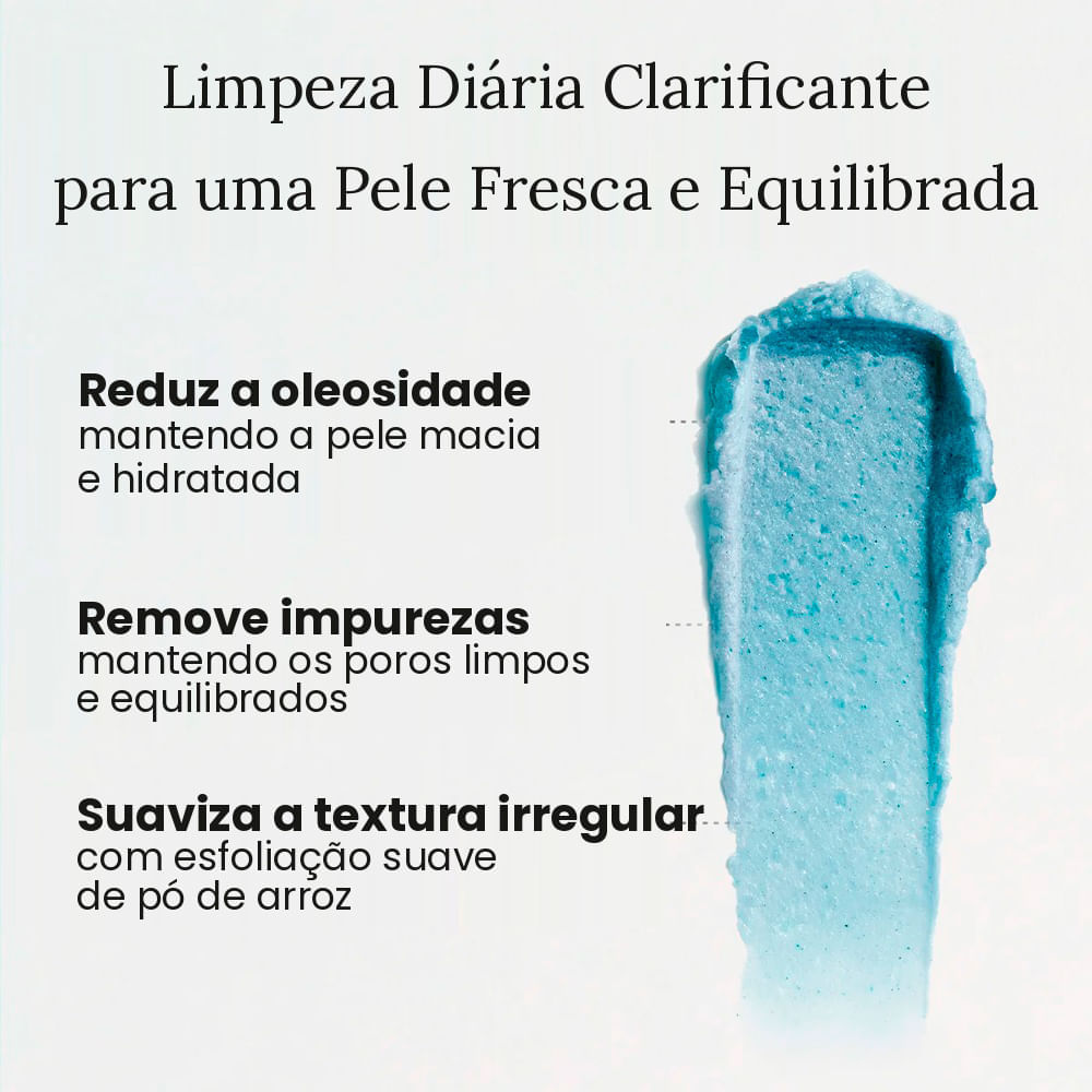 Máscara de Limpeza Facial Rice Mochi Blue Hyssop Arencia 120g