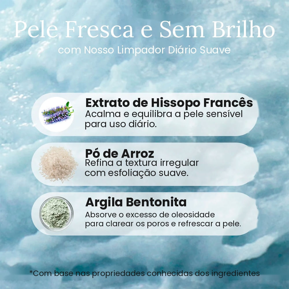 Máscara de Limpeza Facial Rice Mochi Blue Hyssop Arencia 120g