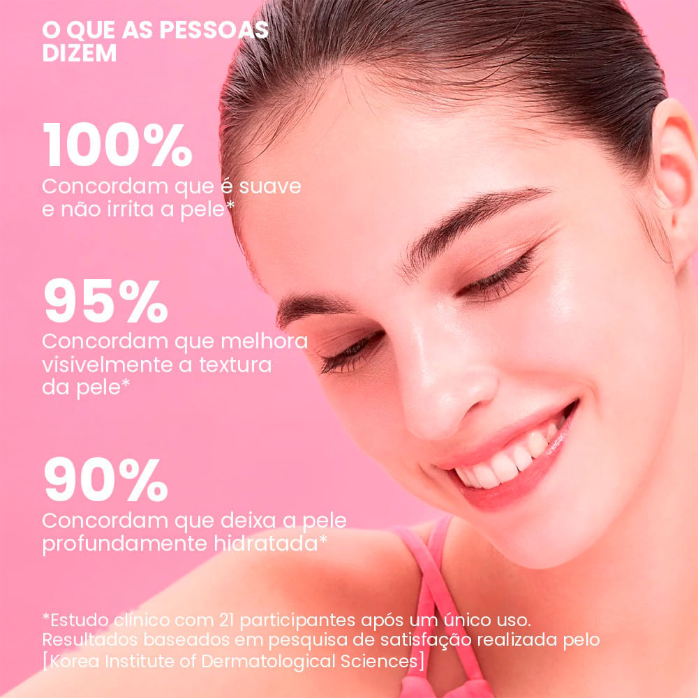 Máscara de Limpeza Facial Rice Mochi Rosehip Arencia 120g
