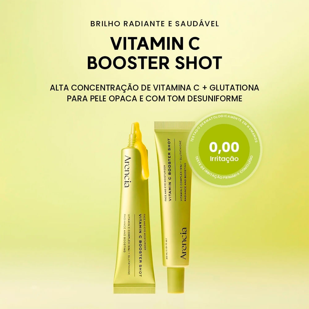 Sérum Facial Vitamin C Booster Shot Arencia 30ml