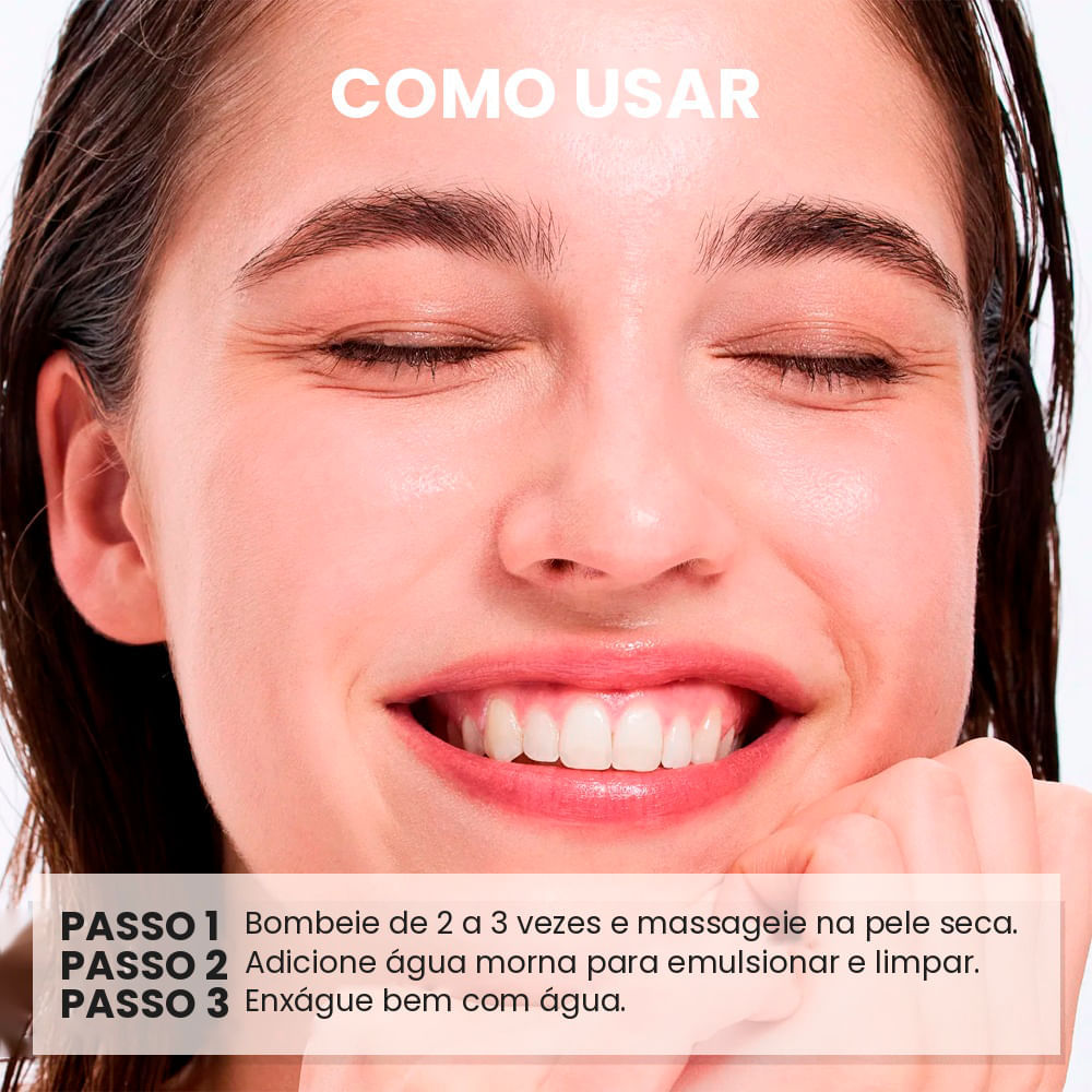 Óleo de Limpeza Facial Pore Melt Mochi Cleansing Oil Arencia 200ml