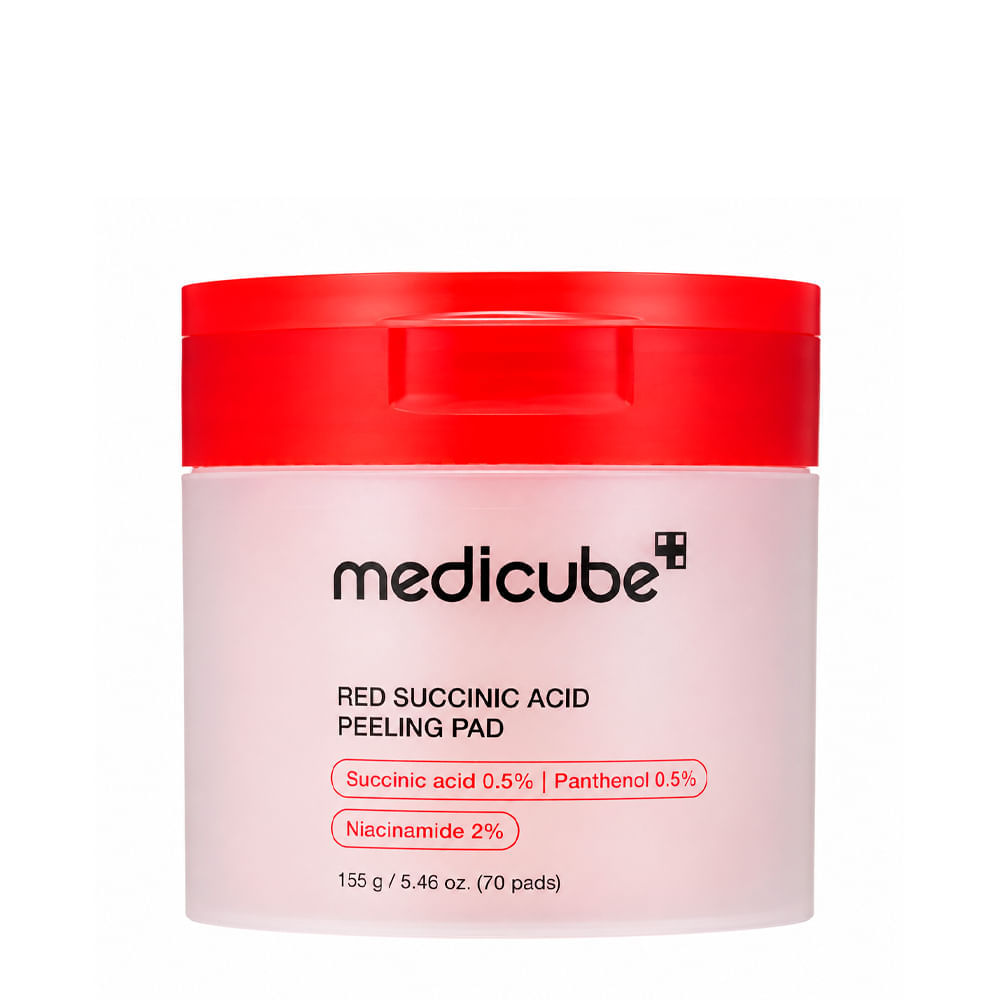 Pads Esfoliantes Red Succinic Acid Panthenol Pads Medicube 155g