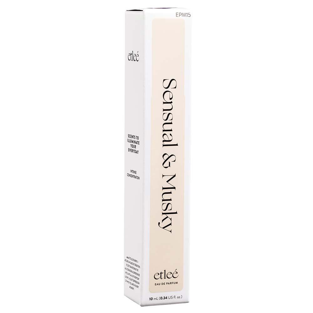 Perfume Feminino Sensual & Musky Etleé Eau de Parfum 10ml