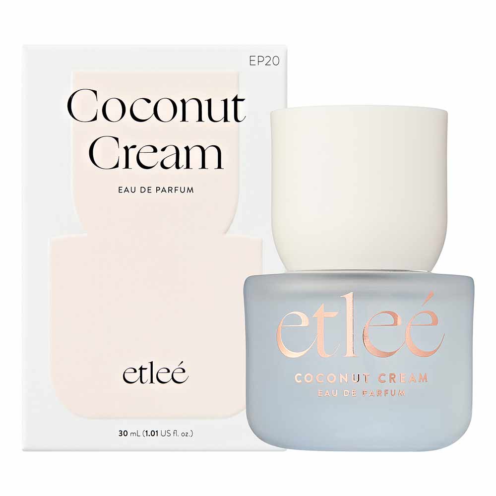 Perfume Feminino Coconut Cream Etleé Eau de Parfum 30ml