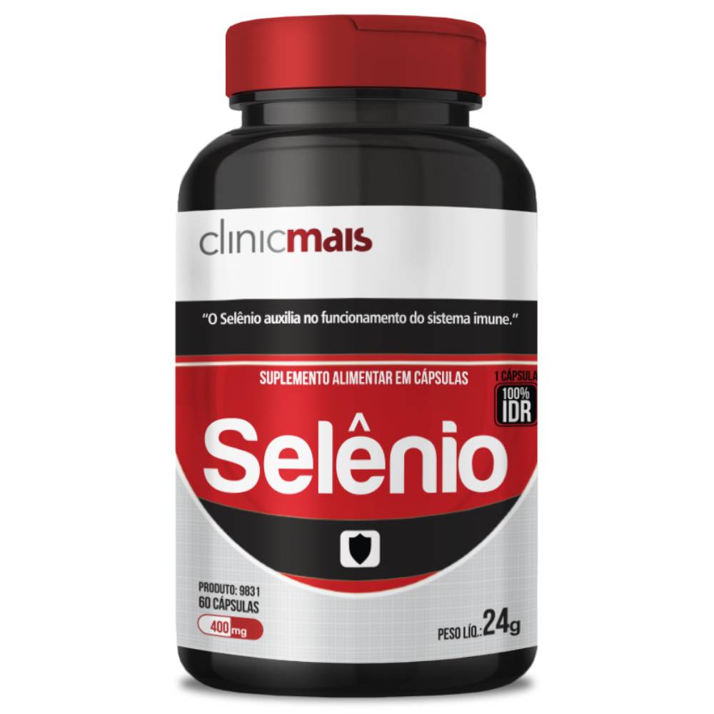 Kit 2 Selênio Clinicmais 60 Cápsulas