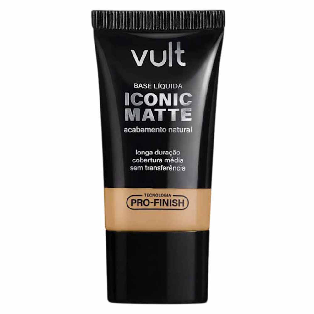Base Líquida Matte Iconic Vult Cor 225n