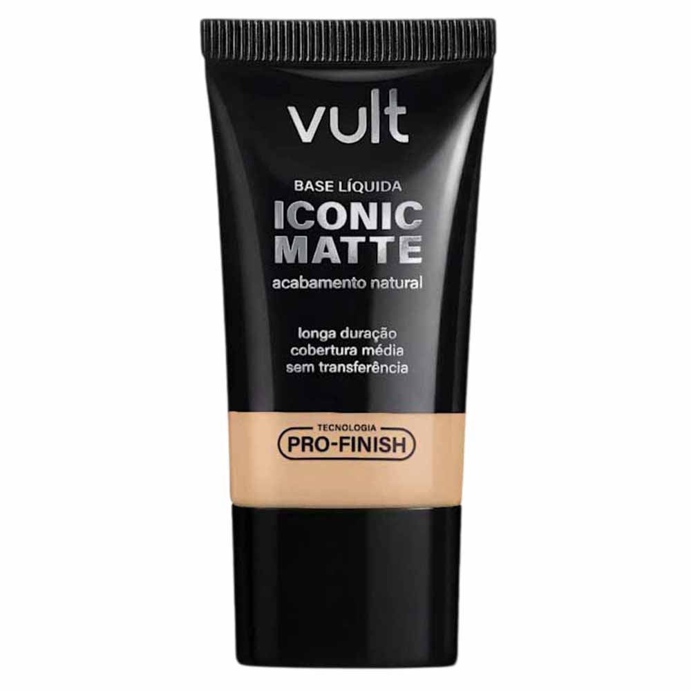 Base Líquida Matte Iconic Vult Cor 210q