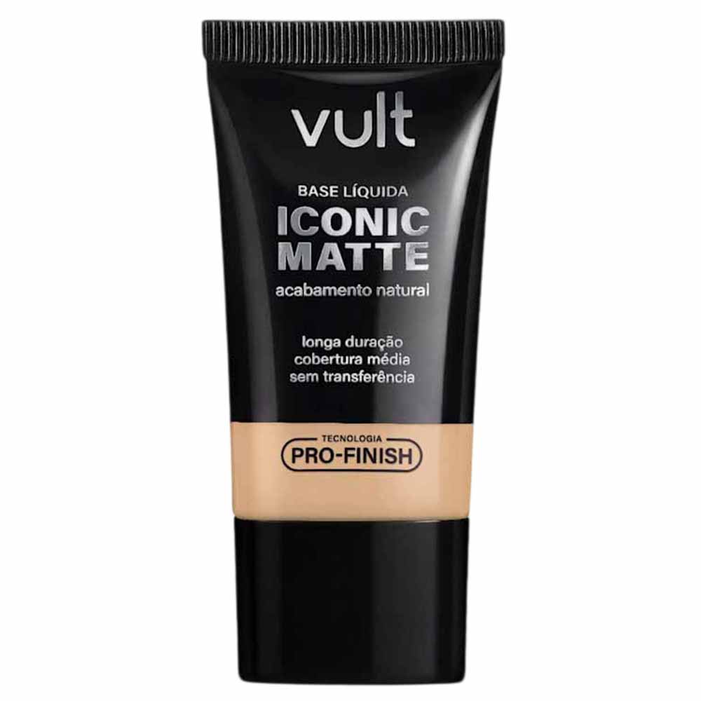 Base Líquida Matte Iconic Vult Cor 215N