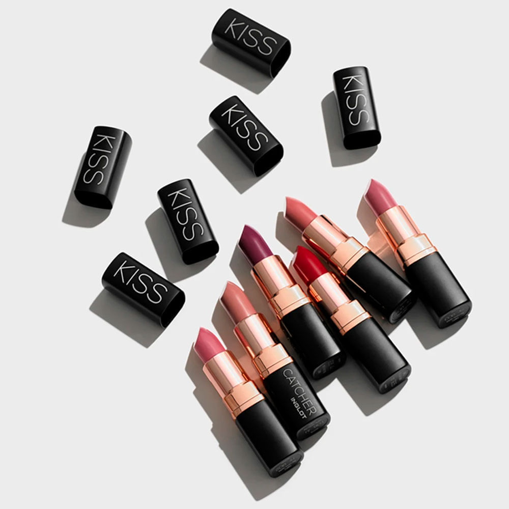 Batom Inglot Kiss Catcher Lipstick Creamy Nude 901 4g