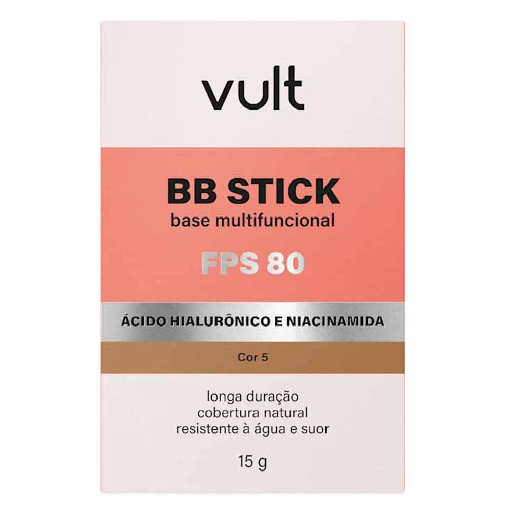 BB Cream em Stick Multifuncional Vult FPS 80 15g FPS 80 Cor 05