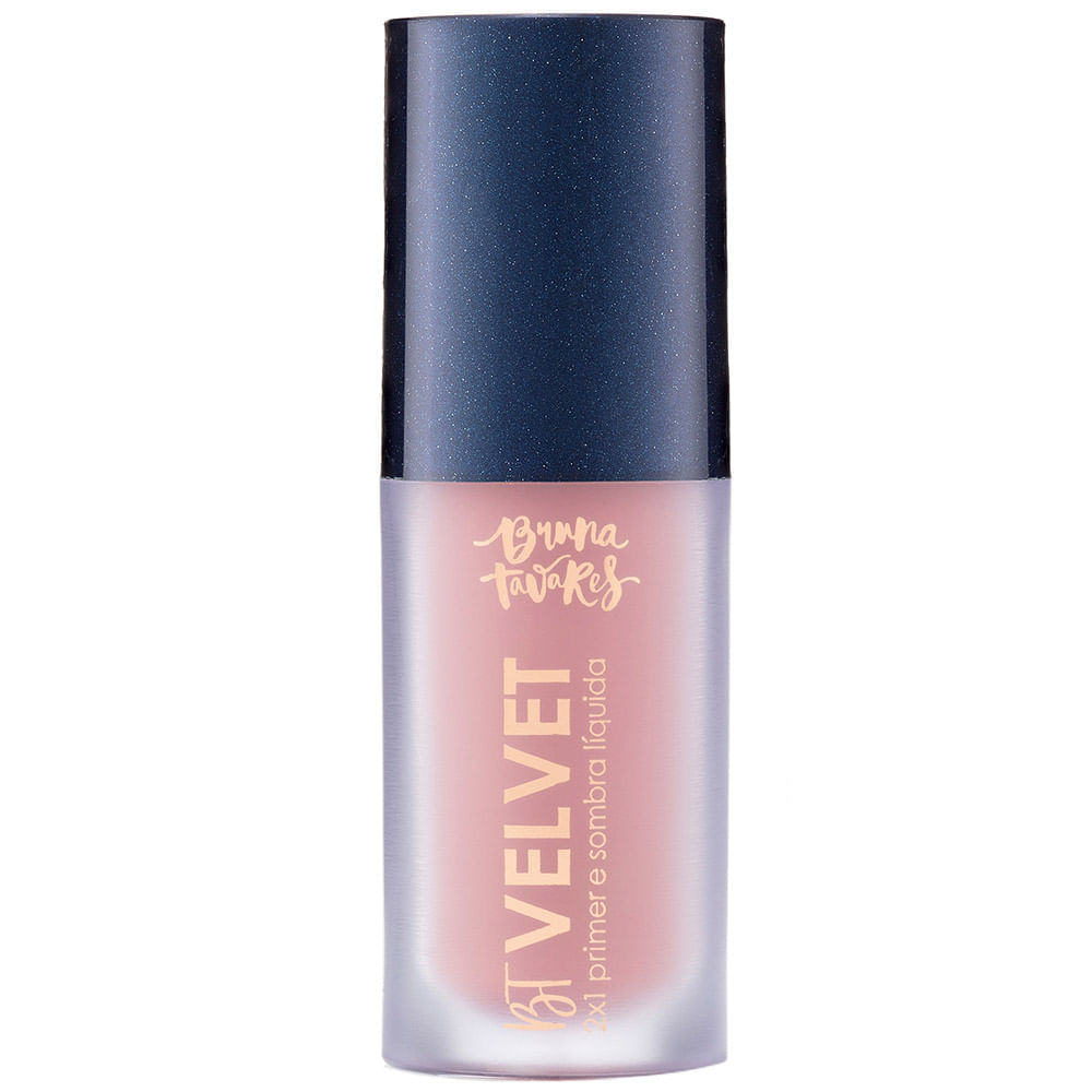 Sombra Líquida E Primer 2x1 Bt Velvet Bruna Tavares Tea Rose