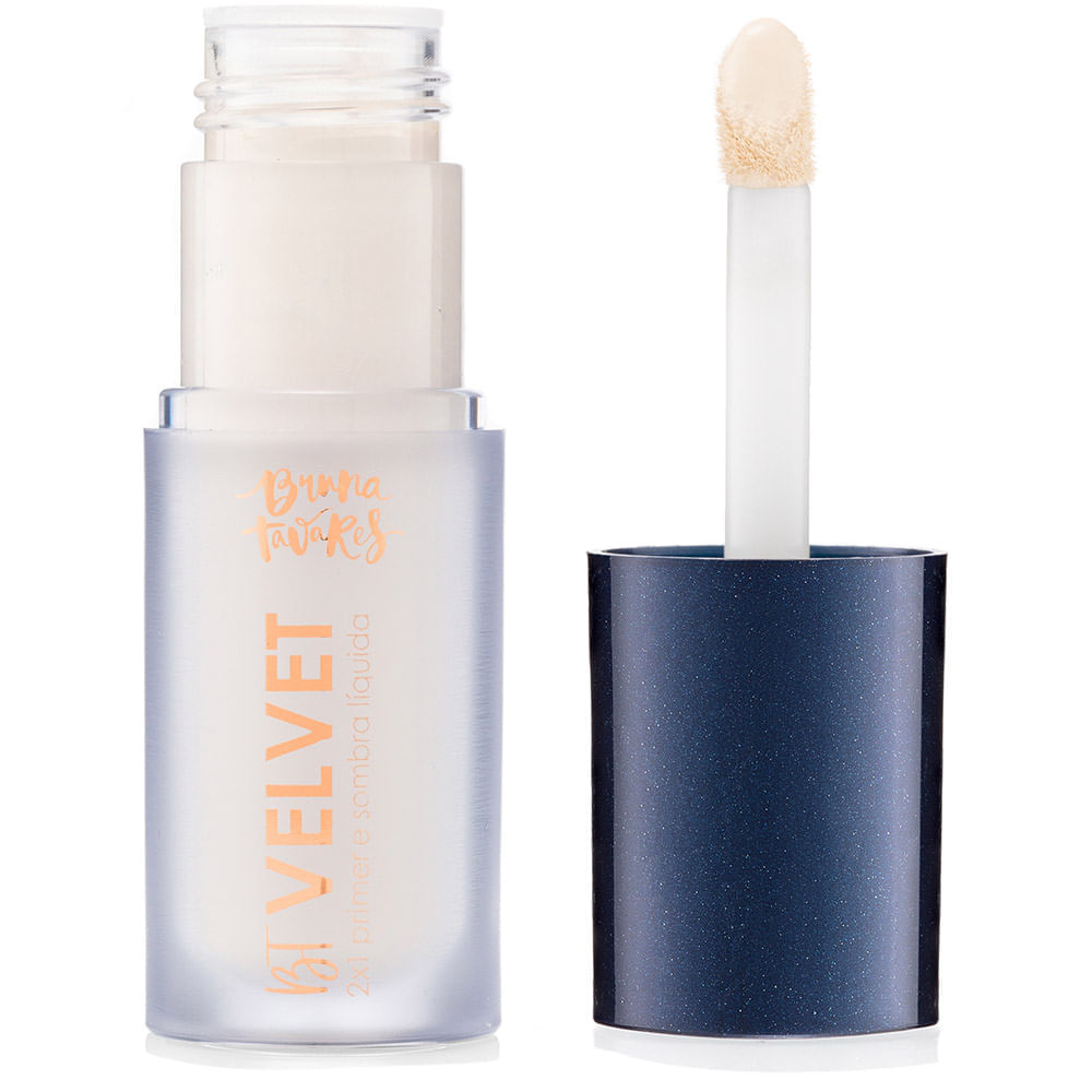 Sombra Líquida e Primer 2x1 BT Velvet Bruna Tavares Off White