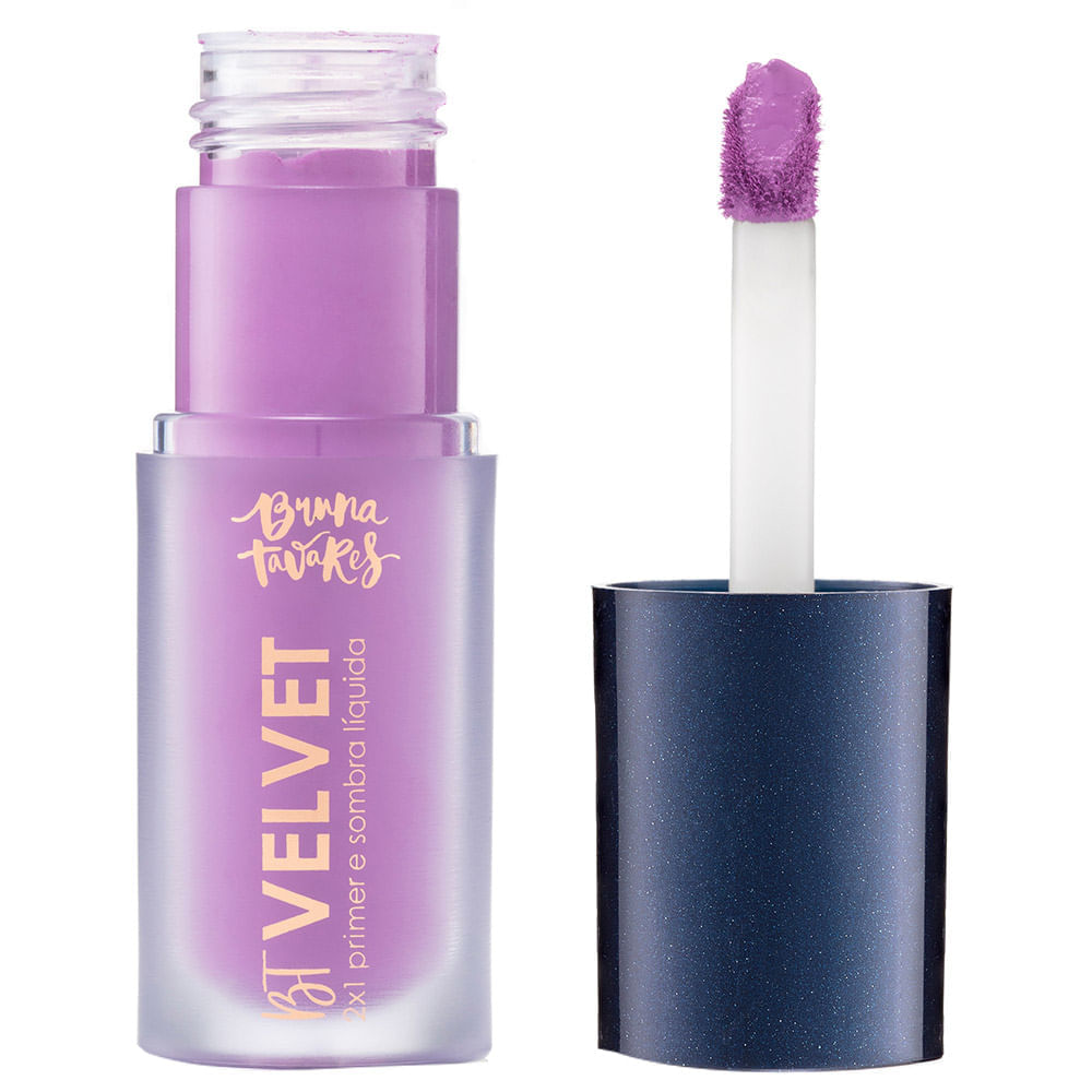 Sombra Líquida e Primer 2x1 BT Velvet Bruna Tavares Violet