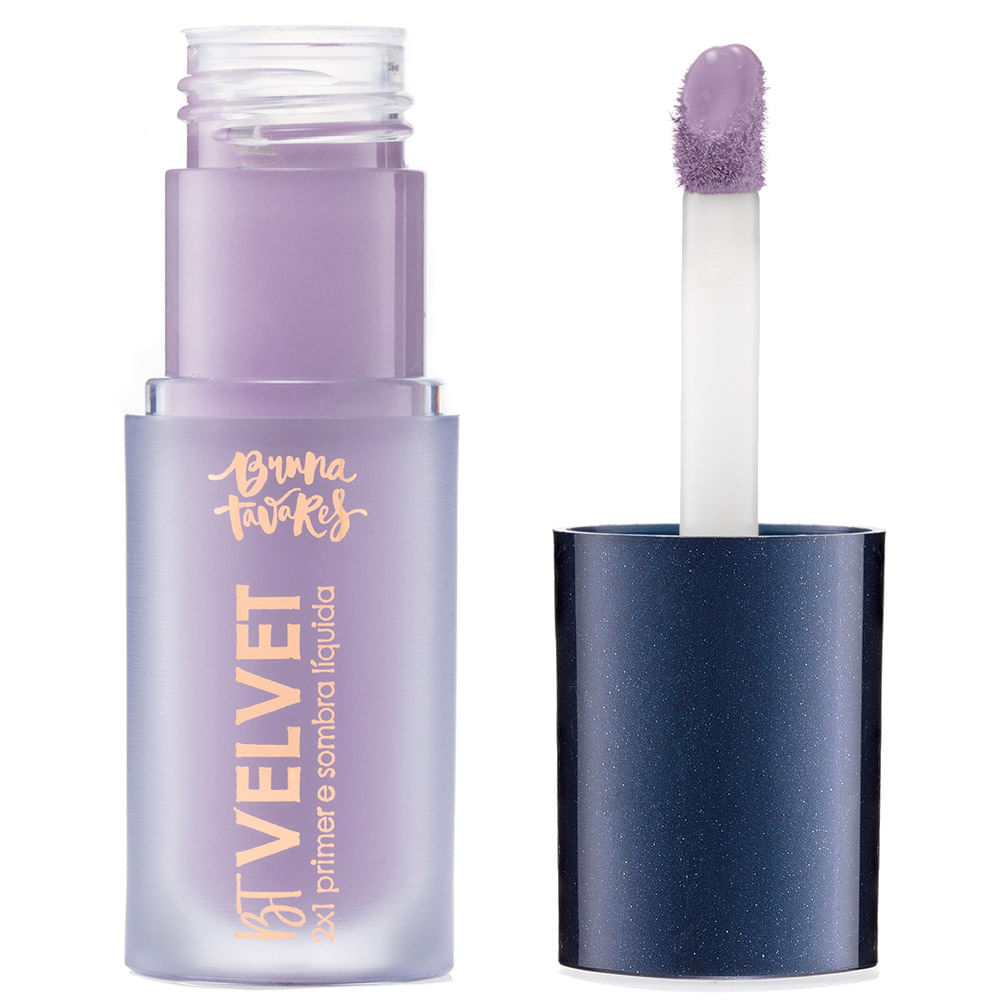 Sombra Líquida e Primer 2x1 BT Velvet Bruna Tavares Lavander