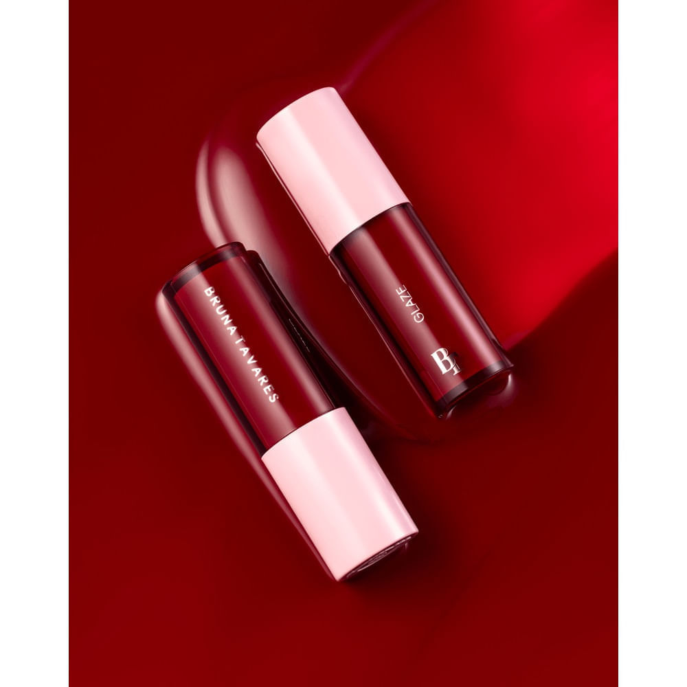 Gloss Labial BT Glaze Bruna Tavares Scarlet