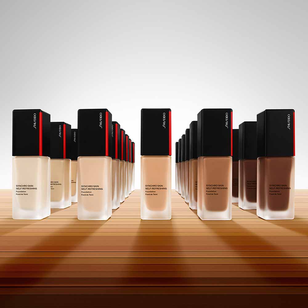 Base Líquida Synchro Skin Self-Refreshing Foundation Shiseido FPS30 430