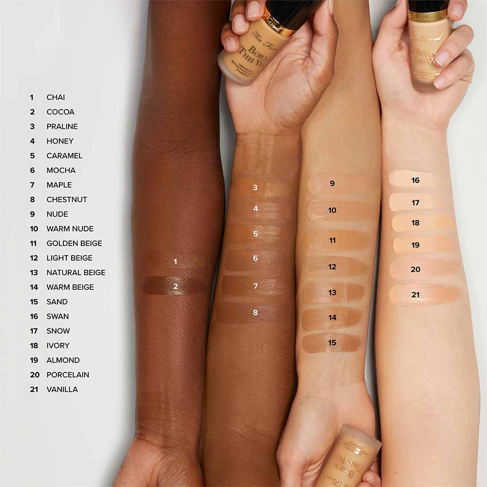 Base Líquida Hidratante Born This Way Too Faced 30ml Warm Nude