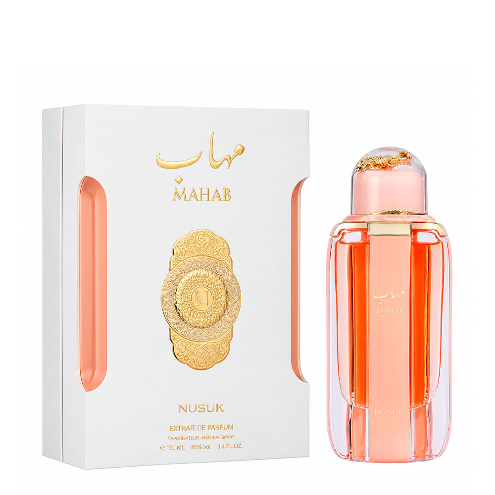 Perfume Árabe Unissex Mahab Nusuk Extrait de Parfum 100ml