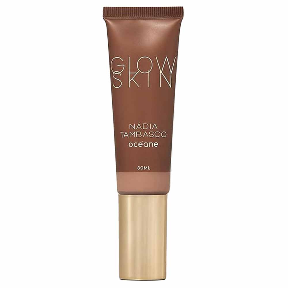 Primer Facial Iluminador Nádia Tambasco by Glow Skin Océane 30ml Medium Tan
