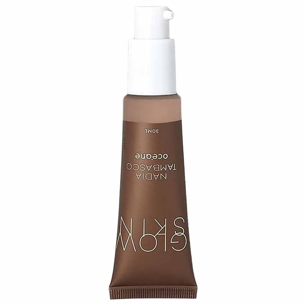 Primer Facial Iluminador Nádia Tambasco by Glow Skin Océane 30ml Medium Tan