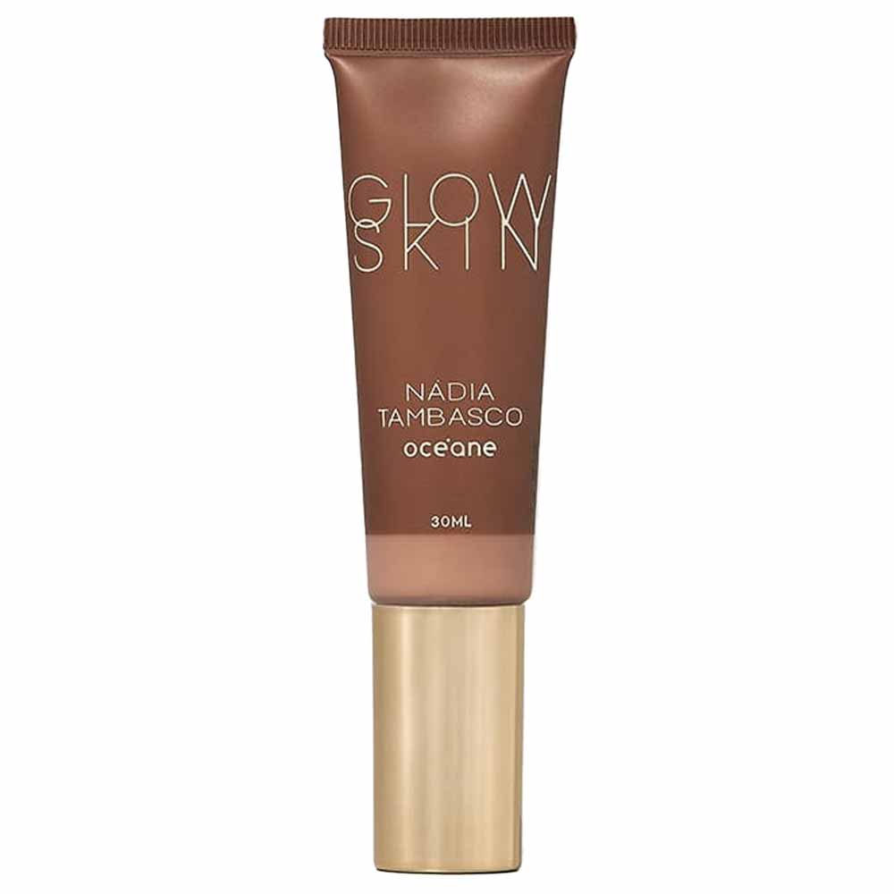 Primer Facial Iluminador Nádia Tambasco by Glow Skin Océane 30ml Tan