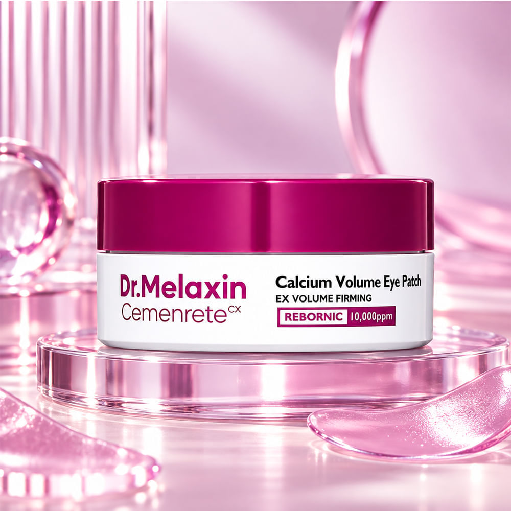 Máscara para Área dos Olhos Cemenrete Calcium Volume Eye Patch Dr. Melaxin 72g