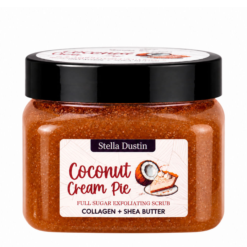 Esfoliante Corporal Full Sugar Coconut Cream Pie Stella Dustin 500g