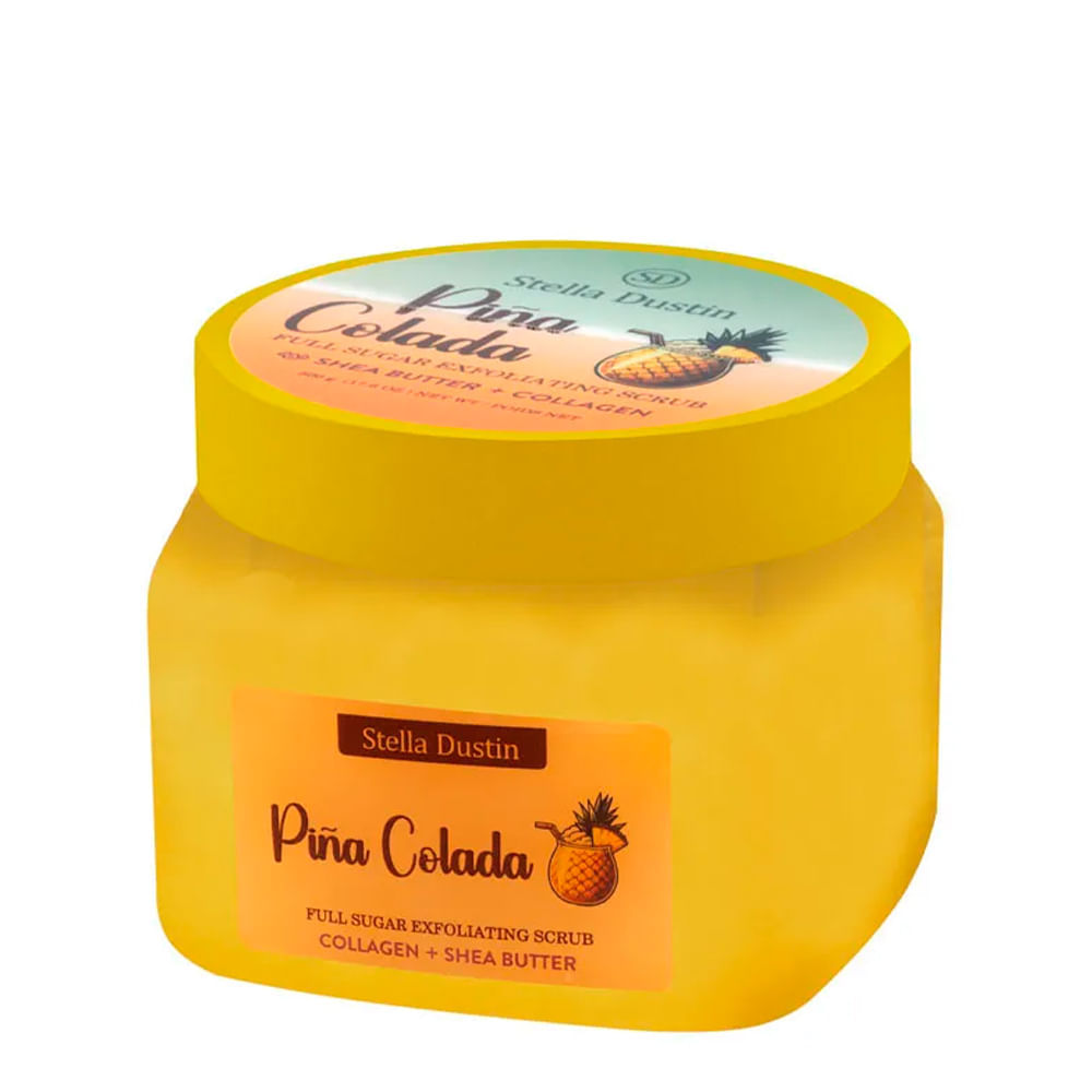 Esfoliante Corporal Full Sugar Piña Colada Stella Dustin 500g