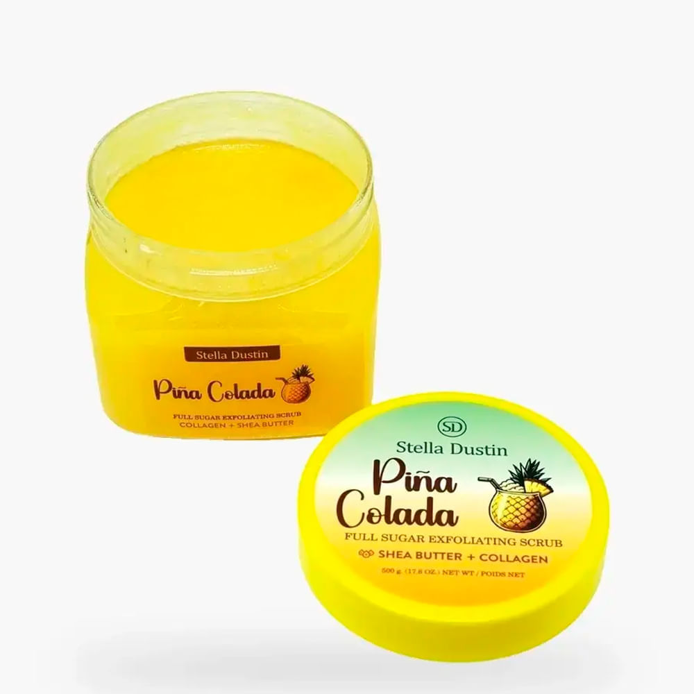 Esfoliante Corporal Full Sugar Piña Colada Stella Dustin 500g