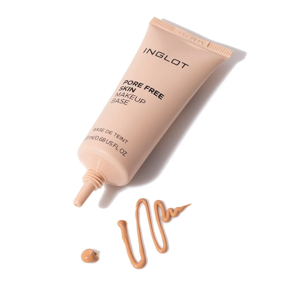 Primer Facial Natural Inglot Pore Free Skin 20ml
